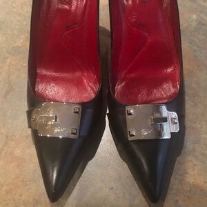 Vintage Designer Cesare Paciotti Heels Sz.7.5
